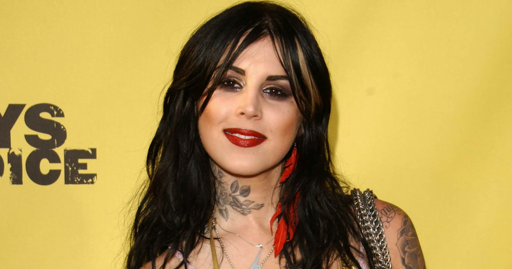 kat von d in the early 2000's