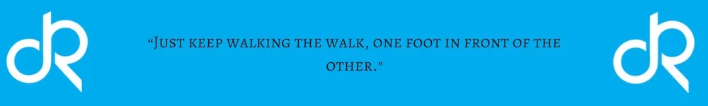 Living Life in Recovery Quote