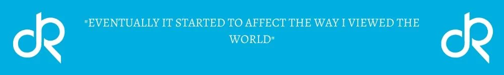 alcohol started to affect the way i saw the world