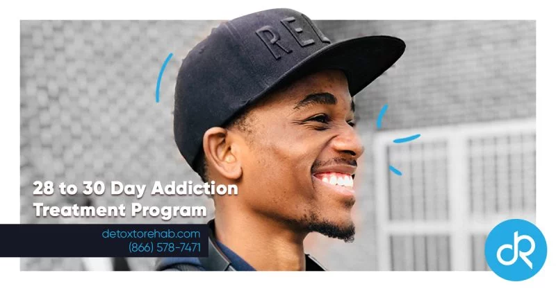 28 or 30 day Addiction Treatment Programs Header Image