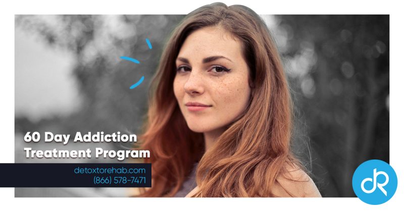60 Days Addiction Treatment Program Header Image