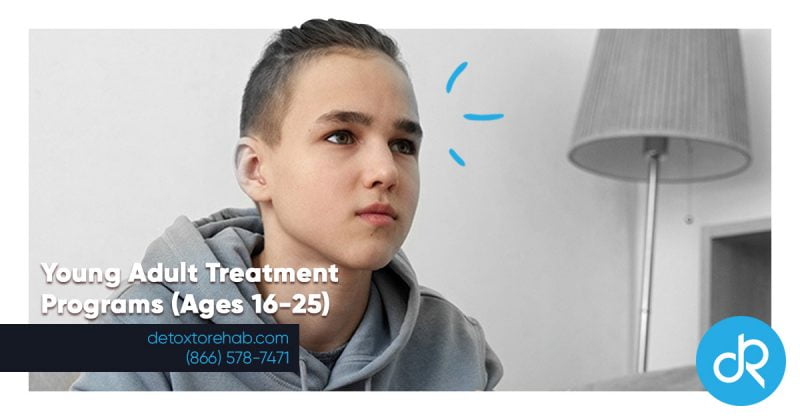 Young Adult Treatment Programs Header Image