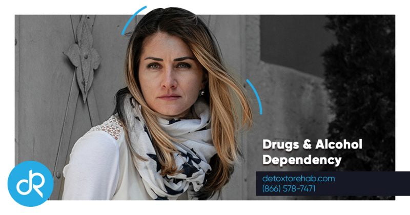 drug and alcohol dependency header image